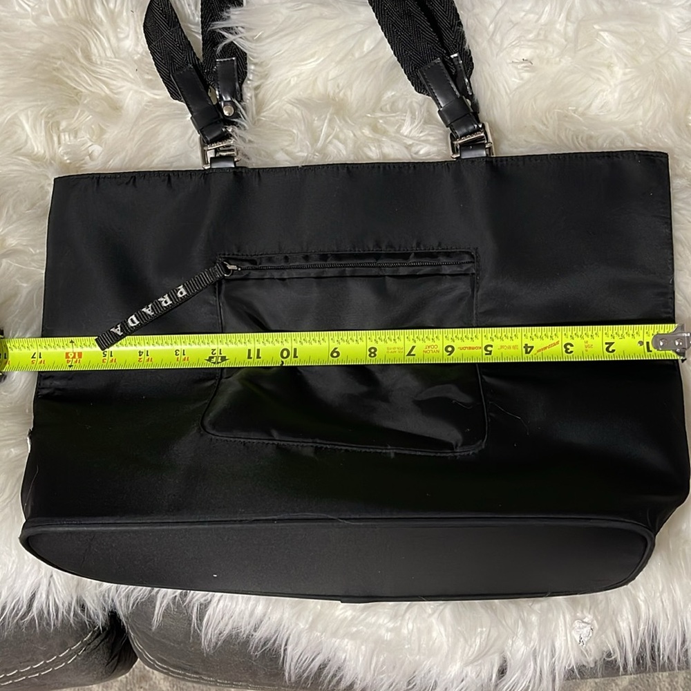 Prada Black Nylon Tote Bag - Picture 9 of 10